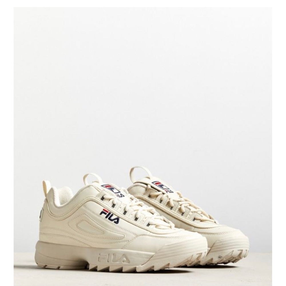 FILA Disruptor 2 Chunky Dad Sneaker Ivory Beige9.5